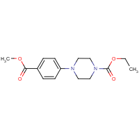 CAS:924869-10-3 | OR14120 | Ethyl 4-[4-(methoxycarbonyl)phenyl]piperazine-1-carboxylate