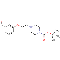 CAS:924869-28-3 | OR14124 | 4-[2-(3-Formylphenoxy)ethyl]piperazine, N1-BOC protected