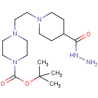 CAS: 874831-75-1 | OR14125 | 4-{2-[4-(Hydrazinocarbonyl)piperidin-1-yl]ethyl}piperazine, N1-BOC protected