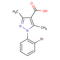CAS: 959578-21-3 | OR14193 | 1-(2-Bromophenyl)-3,5-dimethyl-1H-pyrazole-4-carboxylic acid