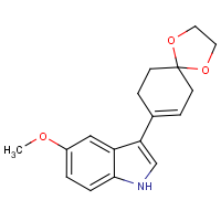 CAS:185383-63-5 | OR14208 | 3-(1,4-Dioxaspiro[4,5]dec-7-en-8-yl)-5-methoxy-1H-indole