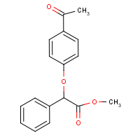 CAS: 885949-39-3 | OR14220 | Methyl 2-(4-acetylphenoxy)-2-phenylacetate