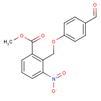 CAS: 885949-38-2 | OR14225 | Methyl 2-[(4-formylphenoxy)methyl]-3-nitrobenzoate