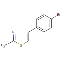CAS: 66047-74-3 | OR1423 | 4-(4-Bromophenyl)-2-methyl-1,3-thiazole