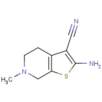 CAS: 37578-06-6 | OR14237 | 2-Amino-6-methyl-4,5,6,7-tetrahydrothieno[2,3-c]pyridine-3-carbonitrile