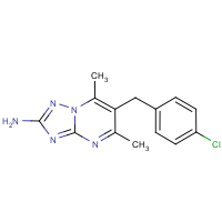CAS:885949-37-1 | OR14240 | 6-(4-Chlorobenzyl)-5,7-dimethyl[1,2,4]triazolo[1,5-a]pyrimidin-2-amine