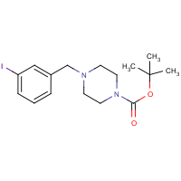 CAS: 850375-09-6 | OR1425 | 4-(3-Iodobenzyl)piperazine, N1-BOC protected