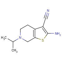 CAS: 26830-40-0 | OR14266 | 2-Amino-6-isopropyl-4,5,6,7-tetrahydrothieno[2,3-c]pyridine-3-carbonitrile