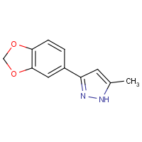 CAS: 937022-12-3 | OR14267 | 3-(1,3-Benzodioxol-5-yl)-5-methyl-1H-pyrazole