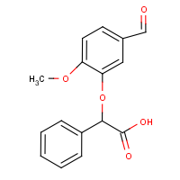CAS:885949-43-9 | OR14275 | (5-Formyl-2-methoxyphenoxy)(phenyl)acetic acid