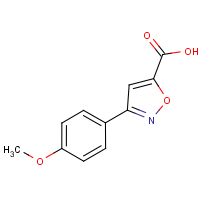 CAS:618383-47-4 | OR14283 | 3-(4-Methoxyphenyl)-5-isoxazolecarboxylic acid