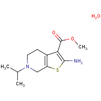 CAS: 1049734-91-9 | OR14284 | Methyl 2-amino-6-isopropyl-4,5,6,7-tetrahydrothieno[2,3-c]pyridine-3-carboxylate hydrate