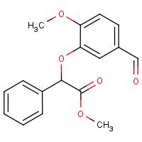 CAS:885949-40-6 | OR14285 | Methyl 2-(5-formyl-2-methoxyphenoxy)-2-phenylacetate