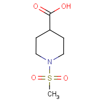 CAS: 280772-00-1 | OR14287 | 1-(Methylsulphonyl)piperidine-4-carboxylic acid