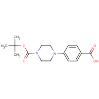 CAS: 162046-66-4 | OR14299 | 4-[4-(tert-Butoxycarbonyl)piperazin-1-yl]benzoic acid