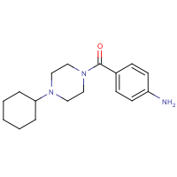 CAS:885949-70-2 | OR14364 | (4-Aminophenyl)(4-cyclohexylpiperazin-1-yl)methanone