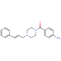 CAS:219989-07-8 | OR14365 | (4-Aminophenyl)[4-(3-phenyl-2-propenyl)piperazino]methanone