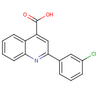 CAS: 20389-10-0 | OR14370 | 2-(3-Chlorophenyl)-4-quinolinecarboxylic acid