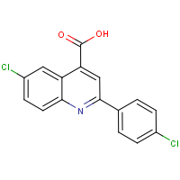 CAS: 126088-20-8 | OR14373 | 6-Chloro-2-(4-chlorophenyl)quinoline-4-carboxylic acid