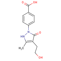 CAS: 861210-30-2 | OR14378 | 4-[4-(2-Hydroxyethyl)-3-methyl-5-oxo-2,5-dihydro-1H-pyrazol-1-yl]benzoic acid