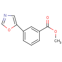 CAS:850375-14-3 | OR1440 | Methyl 3-(1,3-oxazol-5-yl)benzoate