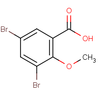 CAS: 13130-23-9 | OR14430 | 3,5-Dibromo-2-methoxybenzoic acid
