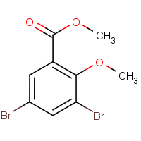 CAS:15790-59-7 | OR14437 | Methyl 3,5-dibromo-2-methoxybenzoate