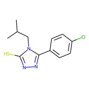 CAS:23711-26-4 | OR14454 | 5-(4-Chlorophenyl)-4-isobutyl-4H-1,2,4-triazole-3-thiol