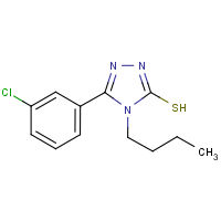 CAS:92696-66-7 | OR14456 | 4-Butyl-5-(3-chlorophenyl)-4H-1,2,4-triazole-3-thiol