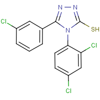 CAS: 885267-50-5 | OR14461 | 5-(3-Chlorophenyl)-4-(2,4-dichlorophenyl)-4H-1,2,4-triazole-3-thiol
