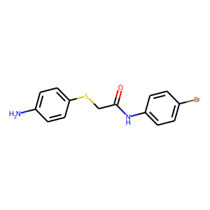 CAS:882080-04-8 | OR14478 | 2-[(4-Aminophenyl)thio]-N-(4-bromophenyl)acetamide