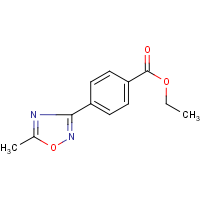 CAS:850375-01-8 | OR1449 | Ethyl 4-(5-methyl-1,2,4-oxadiazol-3-yl)benzoate