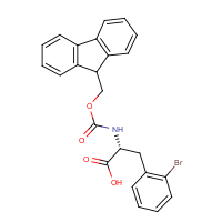 CAS:220497-79-0 | OR14555 | 2-Bromo-D-phenylalanine, N-FMOC protected