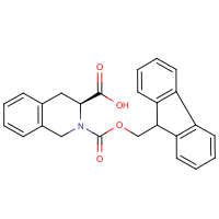 CAS:136030-33-6 | OR14589 | (3S)-1,2,3,4-Tetrahydroisoquinoline-3-carboxylic acid, N-FMOC protected