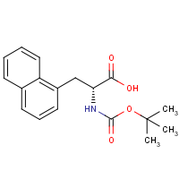CAS: 76932-48-4 | OR14595 | 3-Naphth-1-yl-D-alanine, N-BOC protected