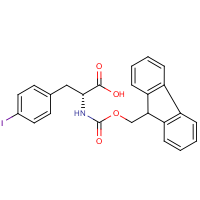 CAS:205526-29-0 | OR14613 | 4-Iodo-D-phenylalanine, N-FMOC protected