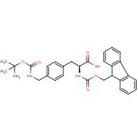 CAS: 204715-91-3 | OR14616 | 4-{[(tert-Butoxycarbonyl)amino]methyl}-L-phenylalanine, N-FMOC protected