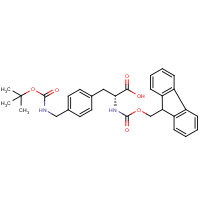 CAS: 268731-06-2 | OR14617 | 4-{[(tert-Butoxycarbonyl)amino]methyl}-D-phenylalanine, N-FMOC protected