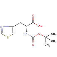 CAS: 134107-69-0 | OR14635 | 3-Thiazol-4-yl-D-alanine, N-BOC protected