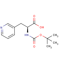 CAS:117142-26-4 | OR14658 | 3-Pyridin-3-yl-L-alanine, N-BOC protected