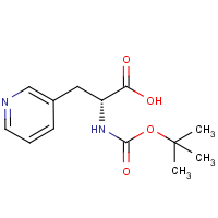 CAS: 98266-33-2 | OR14659 | 3-Pyridin-3-yl-D-alanine, N-BOC protected