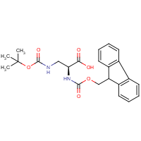 CAS: 162558-25-0 | OR14667 | 3-[(tert-Butoxycarbonyl)amino]-L-alanine, N-FMOC protected