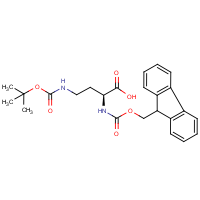 CAS:125238-99-5 | OR14669 | (2S)-2,4-Diaminobutanoic acid, 4-BOC, 2-FMOC protected