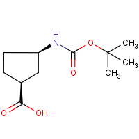 CAS:261165-05-3 | OR14678 | (1S,3R)-(+)-3-Aminocyclopentane-1-carboxylic acid, N-BOC protected