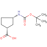 CAS: 161660-94-2 | OR14679 | (1R,3S)-(+)-3-Aminocyclopentane-1-carboxylic acid, N-BOC protected