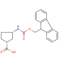 CAS: 220497-67-6 | OR14681 | (1R,3S)-(-)-3-Aminocyclopentane-1-carboxylic acid, N-FMOC protected
