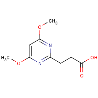 CAS:386715-41-9 | OR1474 | 3-(4,6-Dimethoxypyrimidin-2-yl)propanoic acid