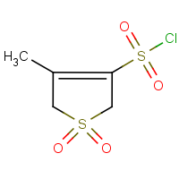 CAS:125287-41-4 | OR14797 | 2,5-Dihydro-1,1-dioxo-4-methyl-1H-thiophene-3-sulphonyl chloride
