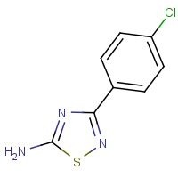 CAS:19922-07-7 | OR14818 | 5-Amino-3-(4-chlorophenyl)-1,2,4-thiadiazole