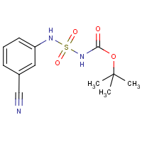 CAS:1017782-66-9 | OR14819 | 3-(3-Cyanophenyl)-2,2-dioxodiazathiane, N1-BOC protected